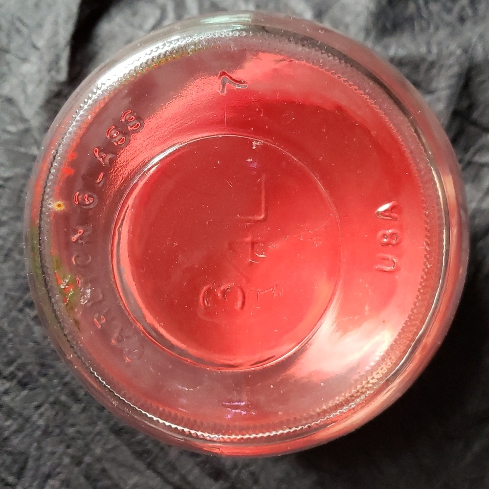Vintage Carlton 3/4L Glass Christmas Canister - Picture 6 of 10